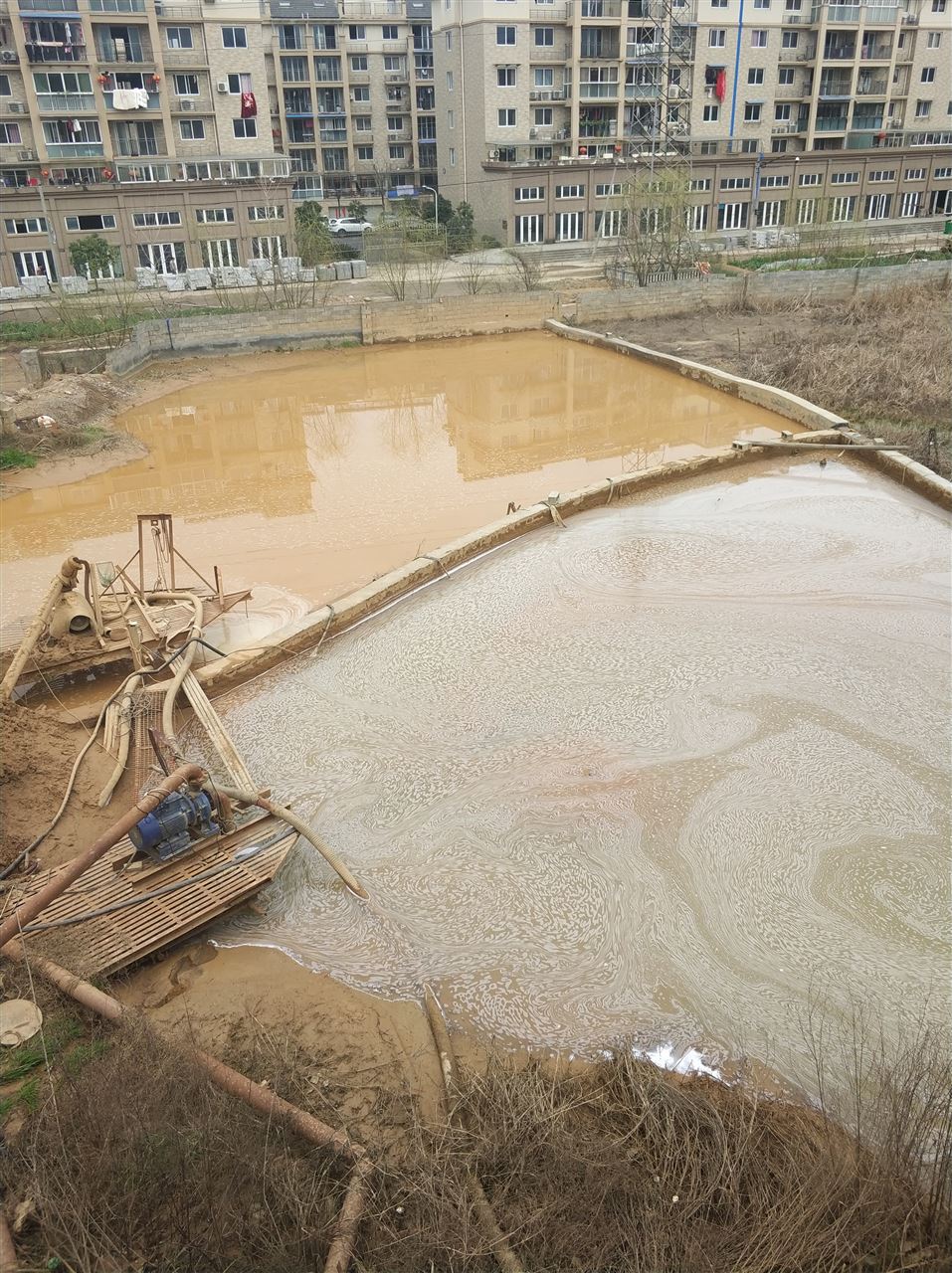 达州沉淀池淤泥清理-厂区废水池淤泥清淤