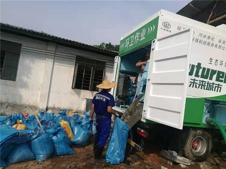 达州工业污泥压干处理
